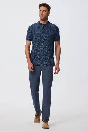 Lee Pánské polo tričko Newbernard Indigo