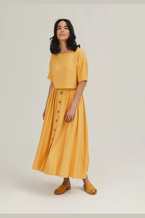 Benedict Harper Dámská sukně Benedict_Harper_Skirt_Naomi_Sunny_Yellow