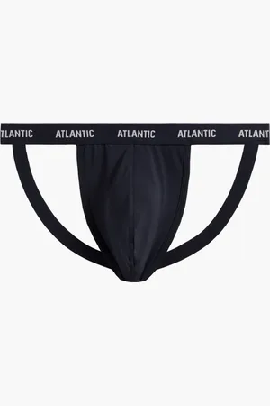 ATLANTIC Jockstrap pánské slipy - námořnická modrá