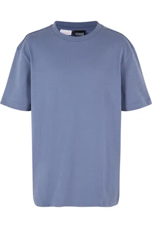 Urban classics Dětské tričko Heavy Oversize - modré