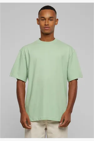 Urban classics Pánské tričko Organic Tall Tee - zelené