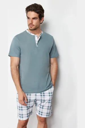Trendyol Pánske pyžamo Plaid