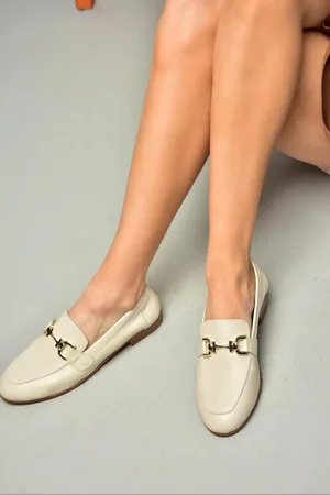 Fox S944037903 Beige Genuine Leather Women