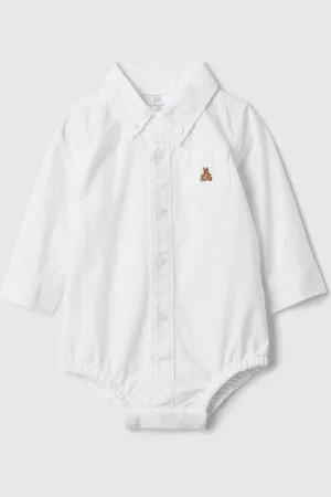 GAP Baby košilové body oxford - Kluci
