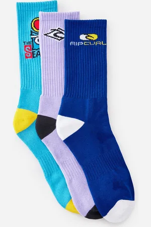 Rip Curl Ponožky RETRO CREW SOCK 3-PK Multico