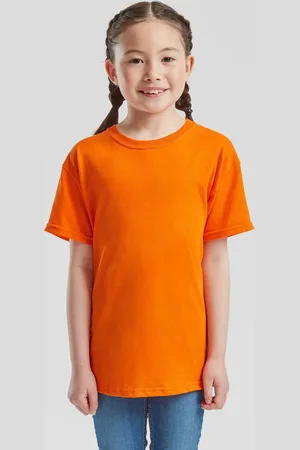 Fruit Of The Loom Orange Children