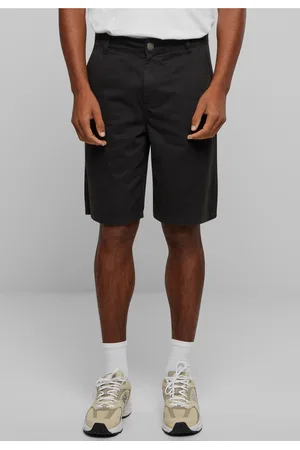 Urban classics Pánské kraťasy Organic Skater Chino - černé