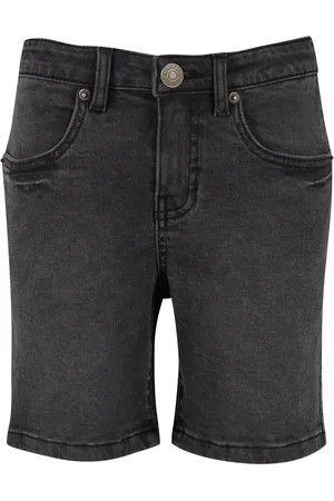 Urban classics Chlapecké kraťasy Relaxed Fit - černé