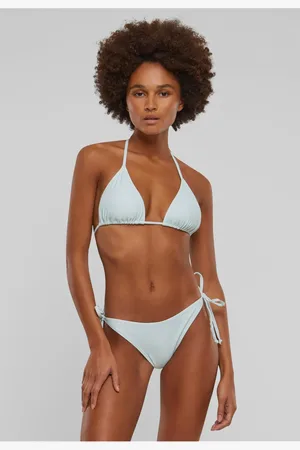 Urban classics Dámské plavky Ladies Recycled Triangle - mint