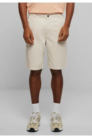 Urban classics Pánské kraťasy Organic Skater Chino - béžové