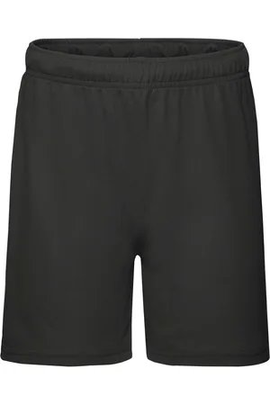 Fruit Of The Loom Performance Black Shorts