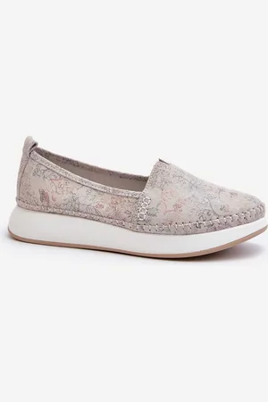 Vinceza Dámské kožené espadrilky na platformě v multibarevném provedení Chorisa