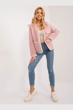 Factory Price Zaprášená elegantní bunda s nádechem vlny