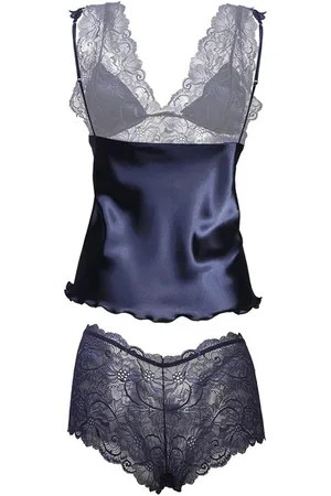 DKaren Set Belinda Navy Blue