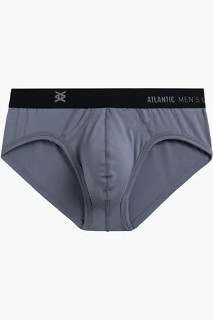 ATLANTIC Pánské sportovní slipy - šedé