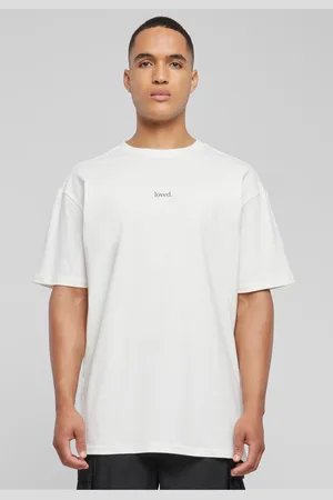 Merchcode Oversized tričko Love Heavy připravené k barvení