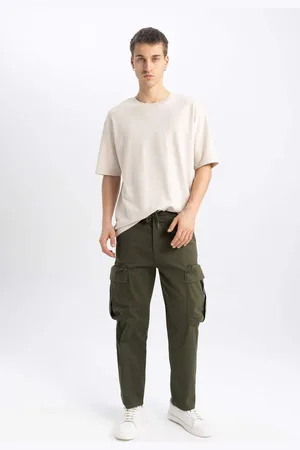 DeFacto Rustic Loose Fit Cargo Pocket Trousers