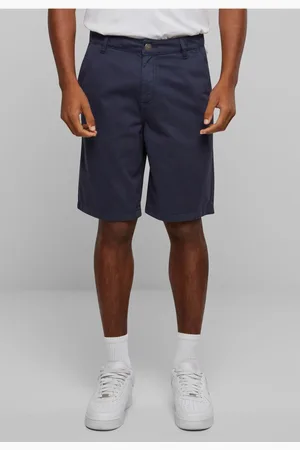 Urban classics Pánské kraťasy Organic Skater Chino - modré
