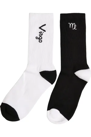 Mister Tee Ponožky Zodiac 2-Pack black/white virgo