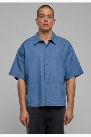 Urban classics Pánská košile Lightweight Denim