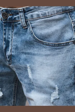 D-Street Spodenki męskie jeansowe niebieskie
