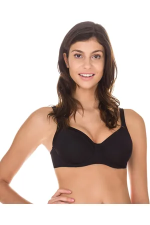 Dim Černá dámská podprsenka INVISIBLE GENEROUS BRA