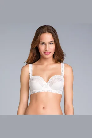 Playtex Bílá dámská krajková podprsenka Underwire