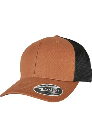 Flexfit 110 Structured Canvas Trucker karamelová/černá