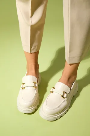 LuviShoes FRAS Beige Patterned Women