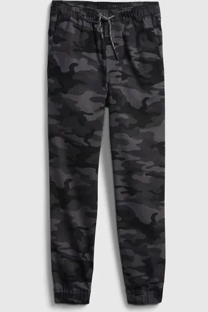 GAP Černé klučičí natahovací kalhoty everyday