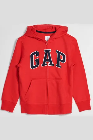 GAP Oranžová klučičí mikina na zip