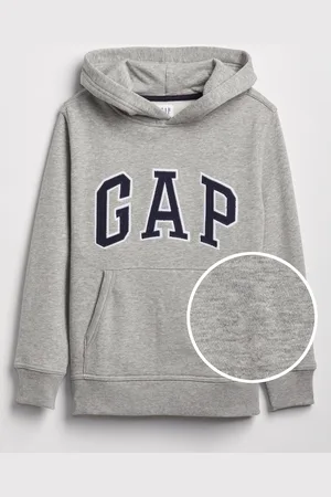 GAP Šedá klučičí dětská mikina Logo hoodie
