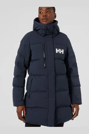 Helly Hansen Tmavě modrý dámský zimní prošívaný kabát - Dámské