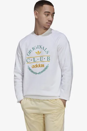 adidas Bílá pánská mikina Originals Club