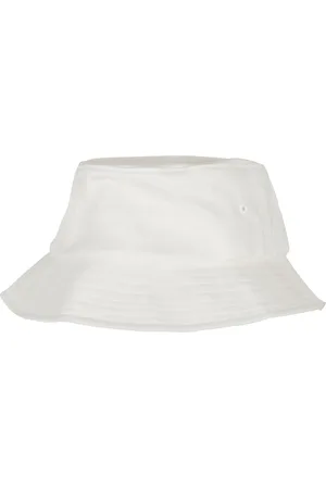 Flexfit Dětská čepice Cotton Twill Bucket, bílá