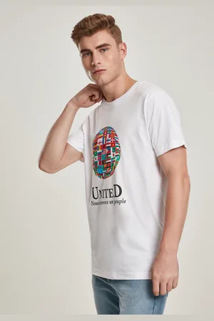MT Men Pánské tričko United World - bílé