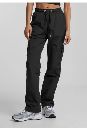 Urban classics Dámské nylonové kalhoty Cargo Pants beton