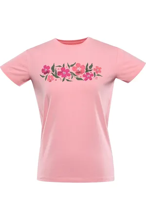 NAX Dámské triko NERGA candy pink