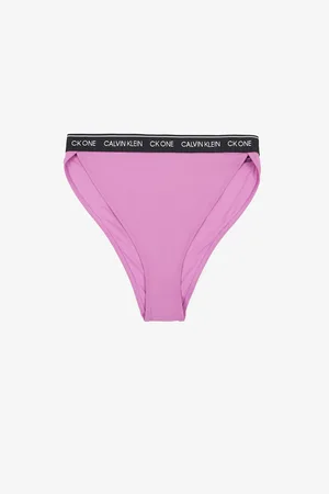 Calvin Klein Světle fialový dámský spodní díl plavek Underwear - Dámské