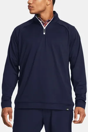 Under Armour Mikina UA Midlayer QZ LB-BLU - Pánské