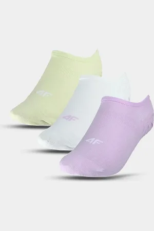 4F Dámské krátké ponožky casual (3 Pack) - multibarevné