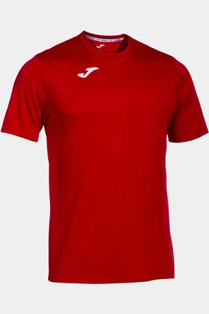 Joma Pánské/chlapecké tričko T-Shirt Combi S/S Red