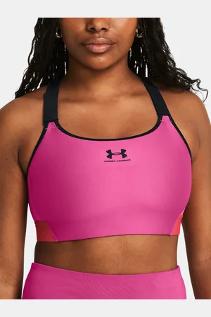 Under Armour Podprsenka UA HeatGear High-PNK - Dámské
