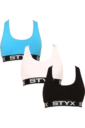STYX 3PACK dámská podprsenka sport vícebarevná