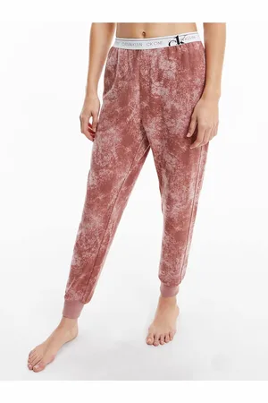 Calvin Klein Starorůžové dámské batikované tepláky Jeans - Dámské