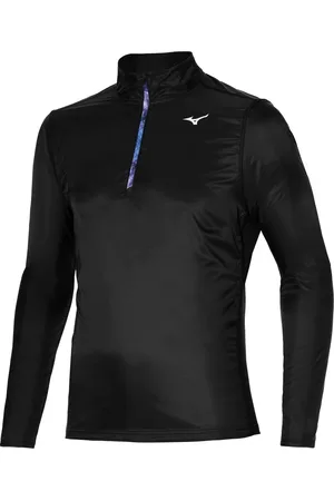 Mizuno Pánská mikina Hybrid LS HZ/Black