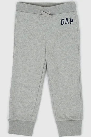 GAP Dětské tepláky boy logo joggers - Kluci