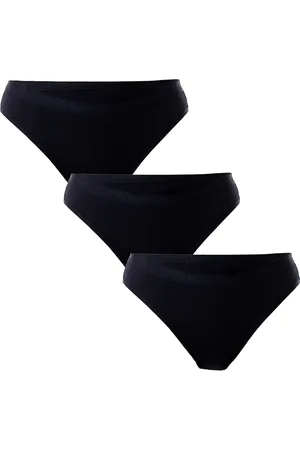 Pietro Filipi 3PACK dámské kalhotky černé
