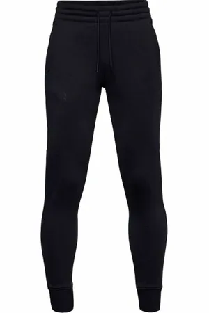 Under Armour Chlapecké tepláky RIVAL FLEECE JOGGERS-BLK S
