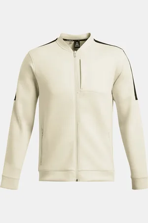 Under Armour Bunda UA Tour Tips FZ Bomber-BRN - Pánské